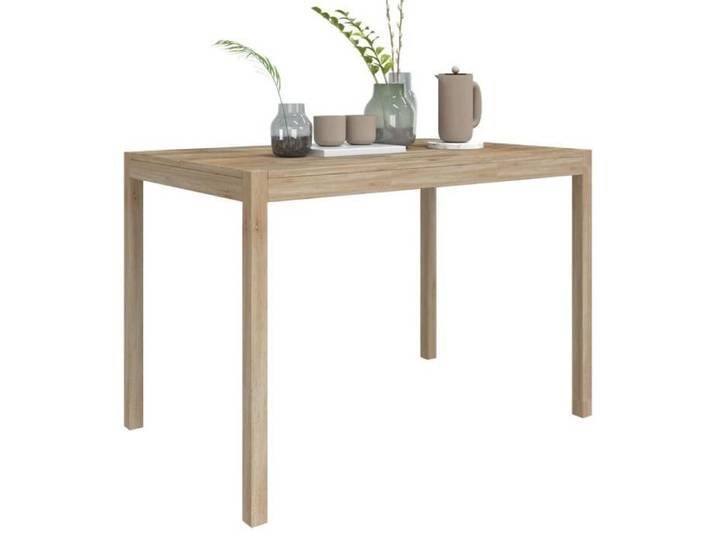 HTG@ Table de cuisine seule - Meuble de cuisine - 110x70x75 cm - bois d'acacia solide ##012