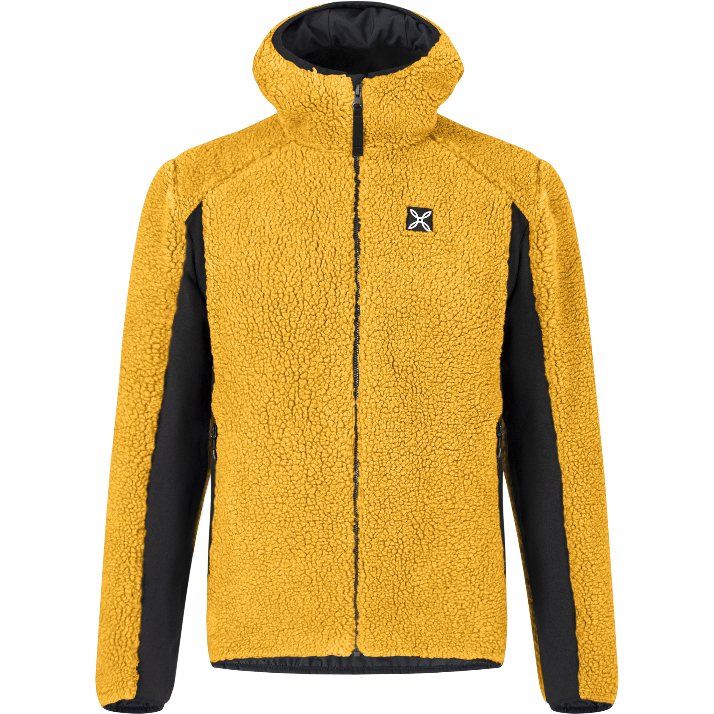 Montura Sherpa Herren Fleecejacke gelb Größe M Camping Elastisch
