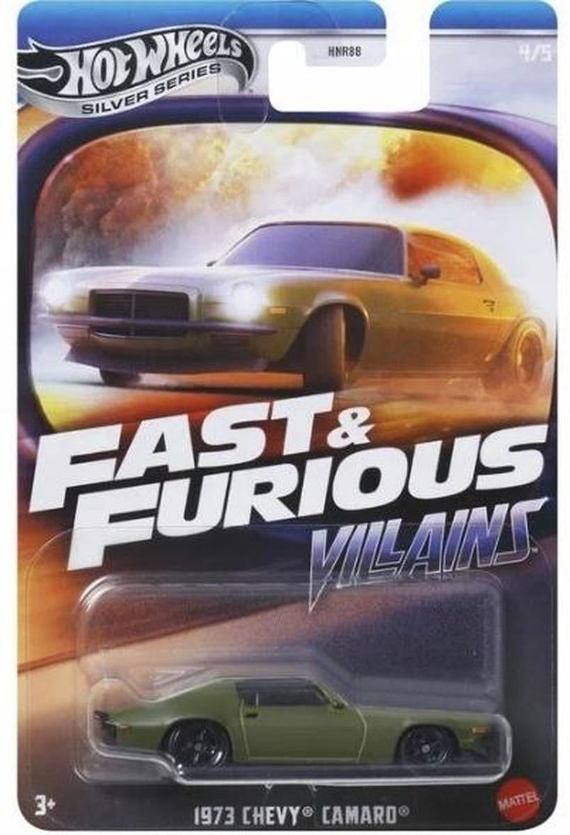 Hot Wheels Fast & Furious 1973 Chevrolet Camaro Groen