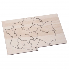 Bartl Deutschlandpuzzle Bastelsatz 294103