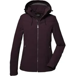 KILLTEC killtec Damen Funktionsjacke Softshelljacke, Größe 44 in Rot 4511