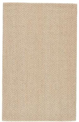 Juniper Home Rios Natural Geometric Grey Area Rug