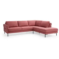 Sormani Ecksofa Padua Stoff Coral