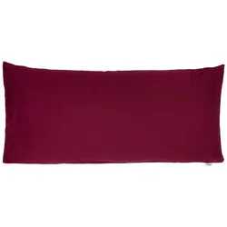 KISSENHÜLLE BasicSoft rhododendron-rot 100% Baumwoll-Jersey 40/80 cm