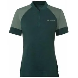 Vaude, Unisex, Velotrikot, Altissimo Q-Zip (40, M), Grün, 40, M