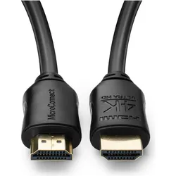 MicroConnect HDMI – HDMI (20 m), Videokabel, Schwarz