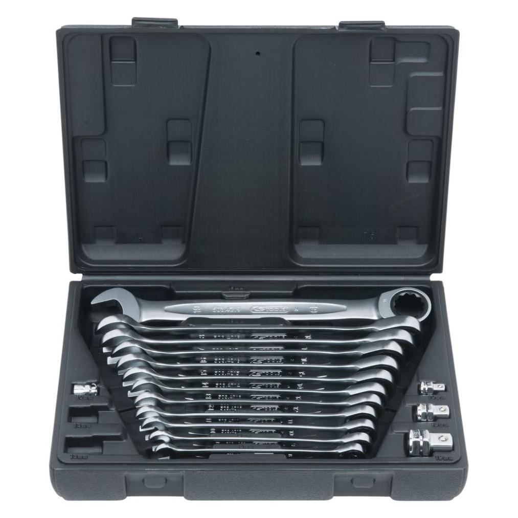 KS Tools GEARplus Ratschenringmaulschlüssel-Satz, 16-tlg (19 mm) (503.4266)