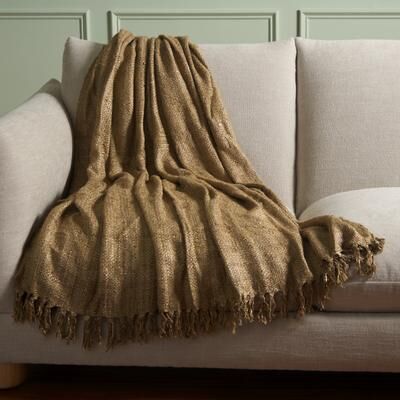 SAFAVIEH Gaia 51 x 67 Inch Cotton Throw