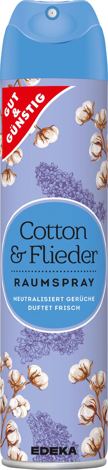 GUT&GÜNSTIG Raumspray Cotton & Flieder 300,0 ml 3588992004