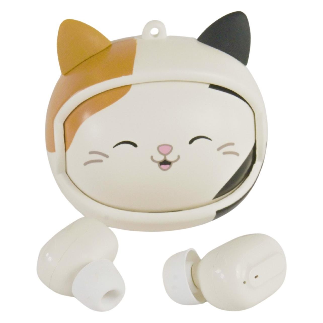 Squishmallows Headphone In-Ear (2.50 h, Kabellos) (TWSSQM-SPIN-CAM)