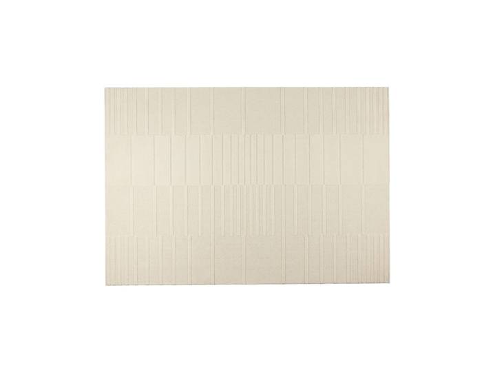 Tapis beige 200x300 à reliefs Crossing