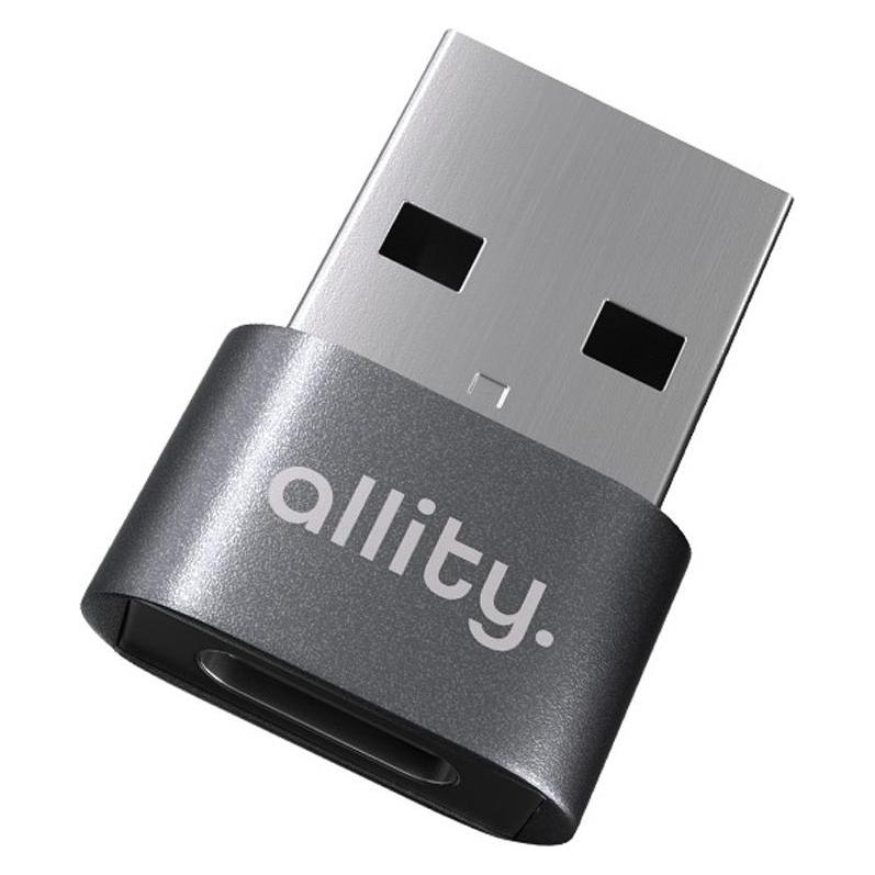 Allity adapter ABA-101 OTG USB-C do USB grey (USB-A, USB-C) (GSM195364)
