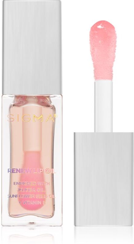 Sigma Beauty Renew Lip Oil lip oil adds moisture and shine shade Hush 5,2 g