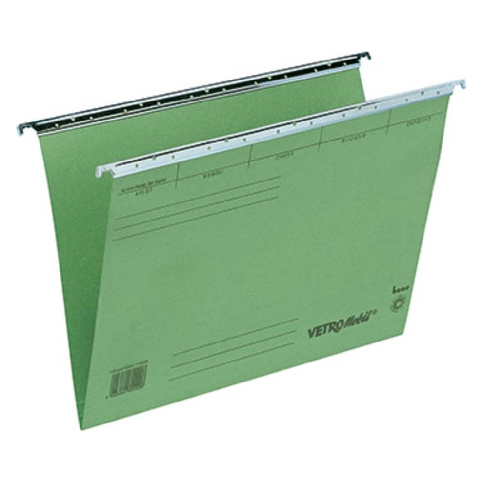 Bene Hängemappe Vetro-Mobil DIN A4 270g/m² Karton moosgrün 50 St./Pack. (A4, 50x) (115500)