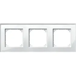Merten Rahmen Glas 3f.bril/ws waage/senkrecht 489319