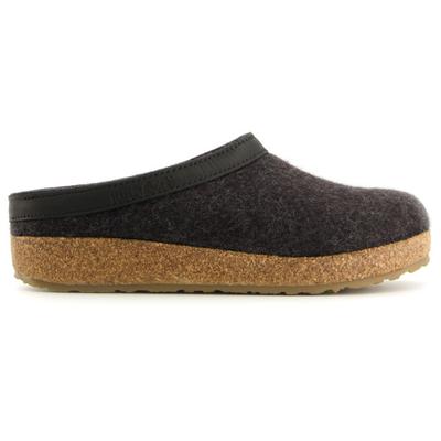 Haflinger - Grizzly Torben - Hüttenschuhe 46 | EU 46 schwarz