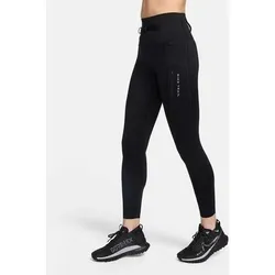 NIKE Damen Tights Trail Go Firm-Support High-Waisted 7/8, Größe XS in Schwarz Schwarz