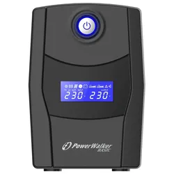 PowerWalker VI 600 STL Unterbrechungsfreie Stromversorgung (USV) Line-Interaktiv 0,6 kVA 360 W 2 AC-Ausgänge
