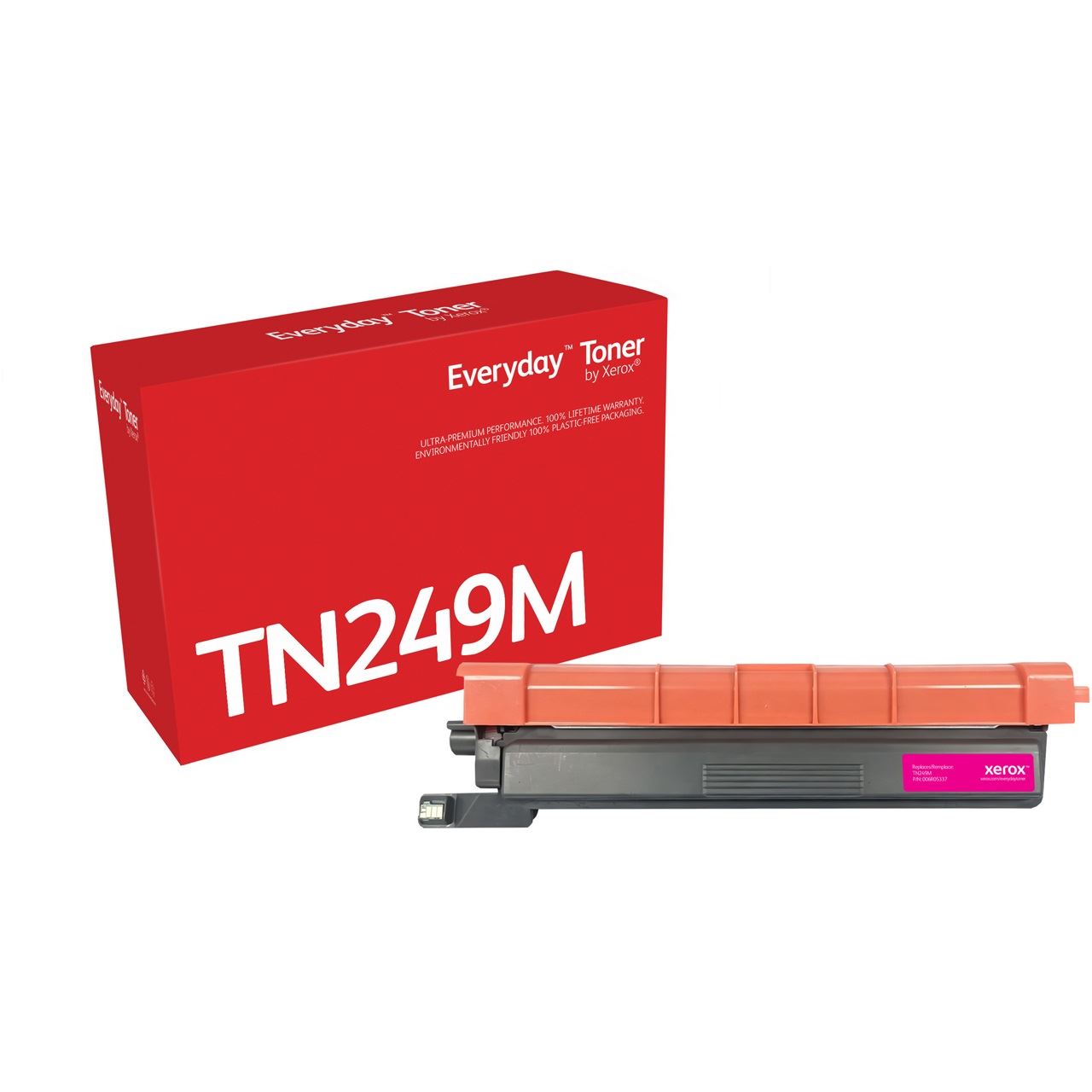 XEROX EVERYDAY MAGENTA TONER REPLACES BROTHER TN-249M HIGH CAPACITY