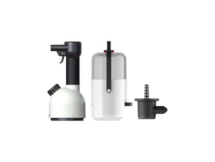 Laurastar IGGI Dampf-Sterilisierungs-Set Eliminiert 99,99% Bakterien, Viren & Milben, Hygienischer DMS-Dampf, Ohne Chemie, Für Babyflaschen, Schnuller & Spielzeug