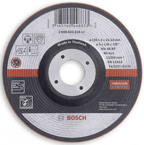 Bosch Meule a ébarber semi-flexible WA 46 BF 125 mm 3 mm 2608602218