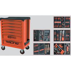 KS Tools 855.7186 Werkstattwagen Herstellerfarbe: Schwarz/Rot