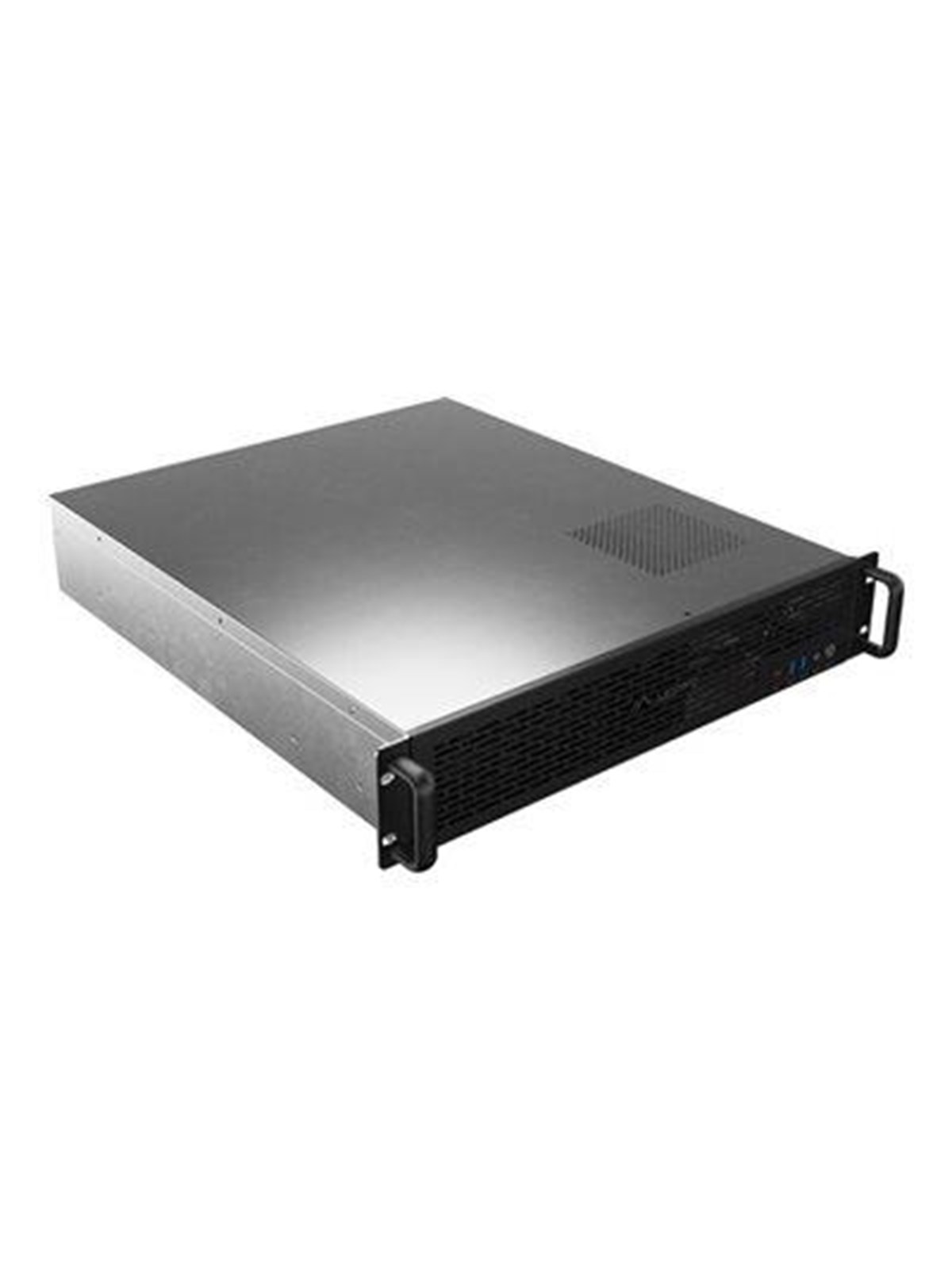 Lanberg - rack-mountable - 2U - ATX - Gehäuse - Server (Rack) - Schwarz