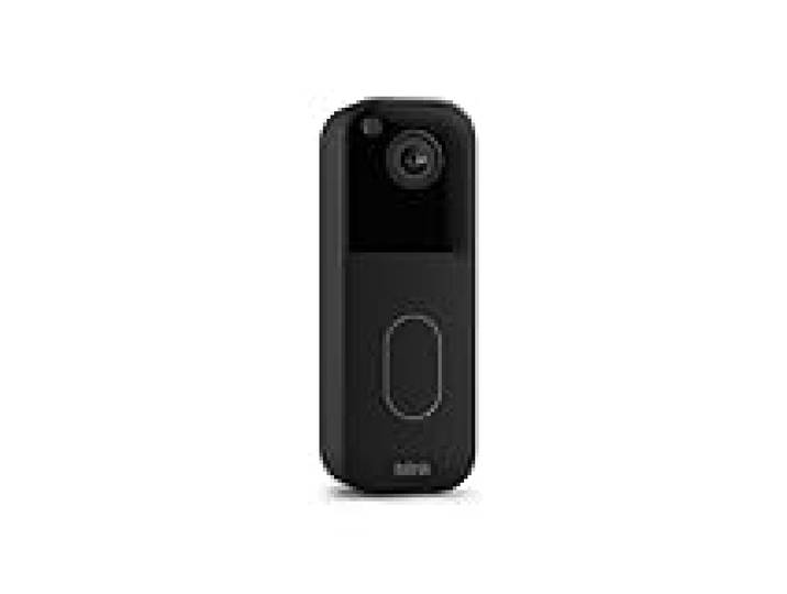 Sonnette vidéo supplémentaire Blink - Vidéo HD en plan moyen, durée de vie des piles de deux ans, IP65 - Module de synchronisation requis non inclus - Noir
