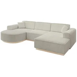 WOHNLANDSCHAFT ARRIO-U1 303x171x83 cm Creme