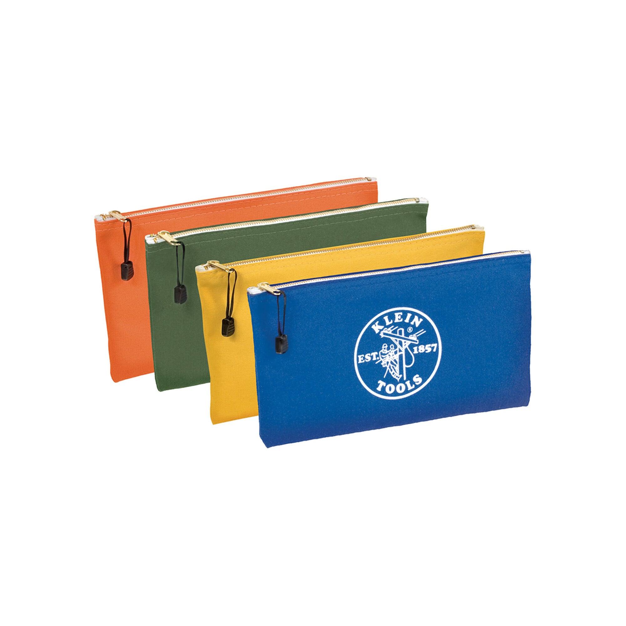 Klein Tools Werkzeugtaschen Zipperbeutel Canvas 4er Set (5140)