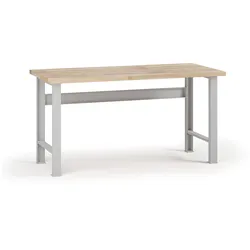 Werkbank G7, Buche-Leimholzplatte, 1700 x 800 x 840 mm