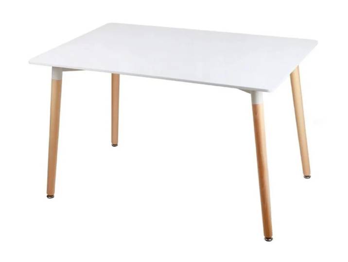 AKTION Weißer Esstisch BERGEN 140x80 cm II. Qualität