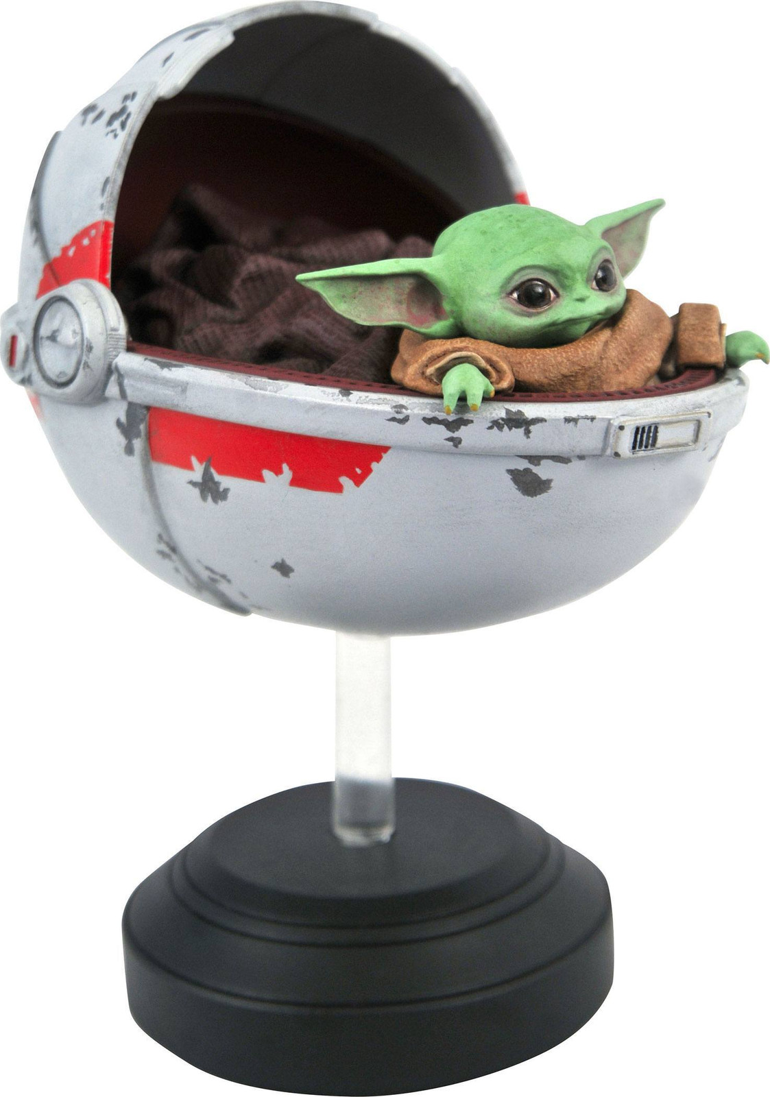 Gentle Giant Star Wars The Mandalorian The Child met kinderwagen beeldje 14 cm