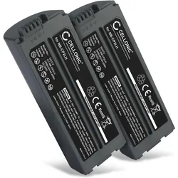Cellonic Akku für Canon Selphy CP1500, CP1300, CP1000, CP800, CP1200, CP910, CP600 (Kamera Akku), Kamera Stromversorgung, Schwarz