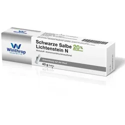 SCHWARZE SALBE 20% Lichtenstein N 40 g