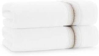 Aston & Arden Turkish Striped 2-Piece Bath Towels - 60x30