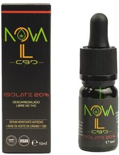 Novaoil CBD Isolate 20% Óleo De Cânhamo E CBD 10 ml