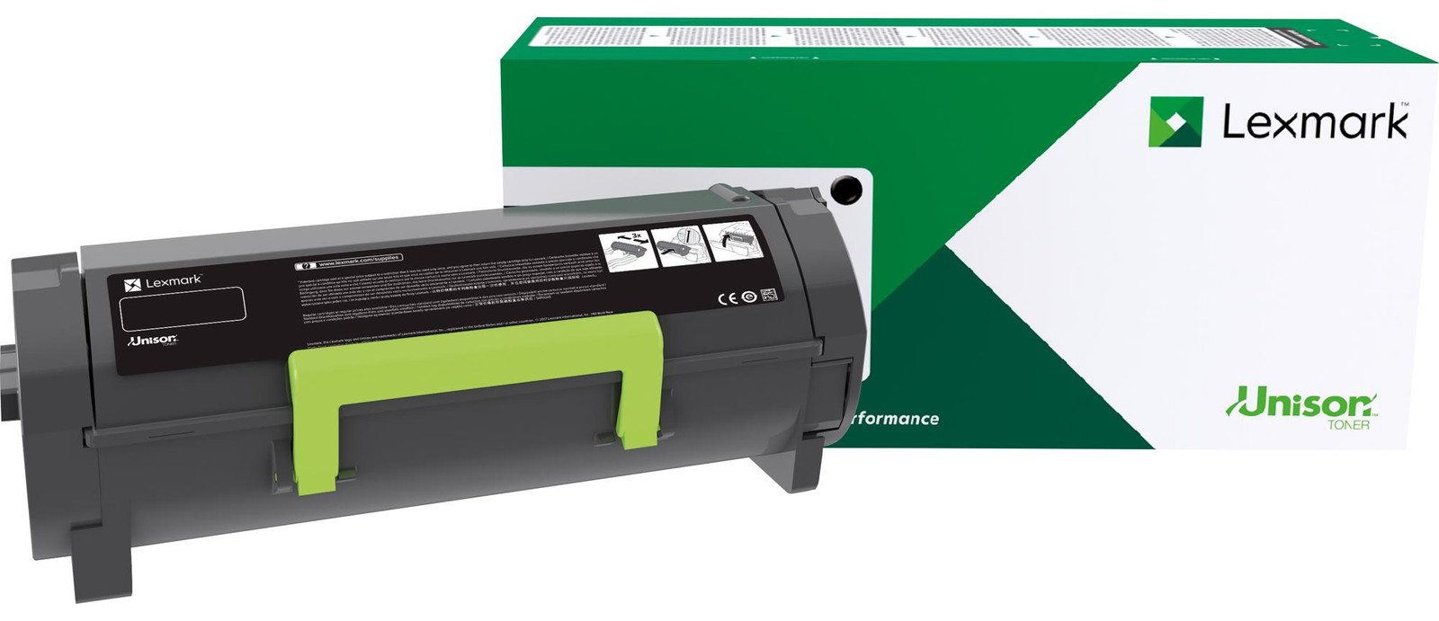 Lexmark 71B20C0 Original Cyan Toner Kit voor Return Program