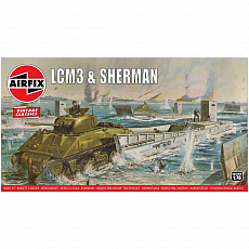Airfix - LCM3/Sherman - Vintage Classics - 1:76 - 88 Teile 306304