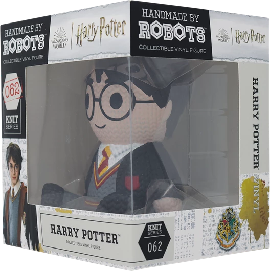 Harry Potter Handmade by Robots #062 Collectible Vinyl Figure, Gryffindor colours, 14.7 cm, for Collectors