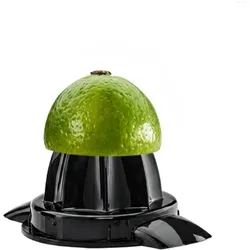 Gastroback Zitruspresse Vita Juicer Silber, Entsafter, Silber, Schwarz
