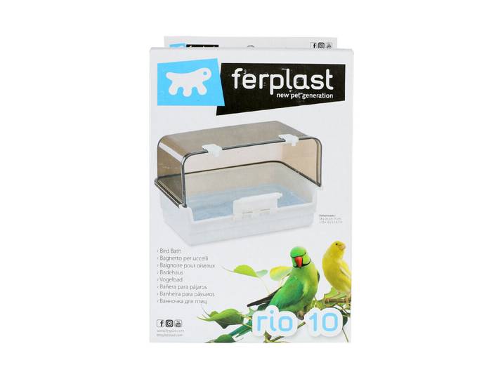 Ferplast Badehaus Rio 10 18x26x17cm