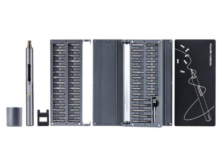 StarTech.com CTK55PCEDRIVE Visseuse électrique/visseuse à chocs 110 RPM Argent