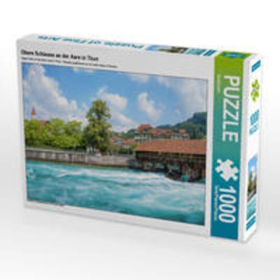 CALVENDO Puzzle Obere Schleuse an der Aare in Thun 1000 Teile Lege-Größe 64 x 48 cm Foto-Puzzle Bild von SusaZoom