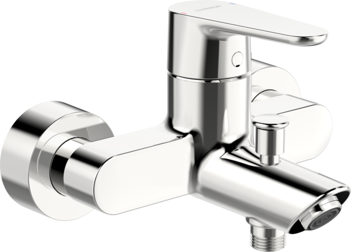 Hansavantis Wannenarmatur 52442263 AP, S-Anschlüsse, Auslauf 154mm, chrom