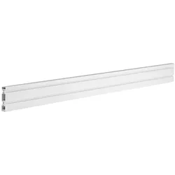 KIMEX - Slatwall-Schreibtischbefestigungsschiene, Länge 120cm