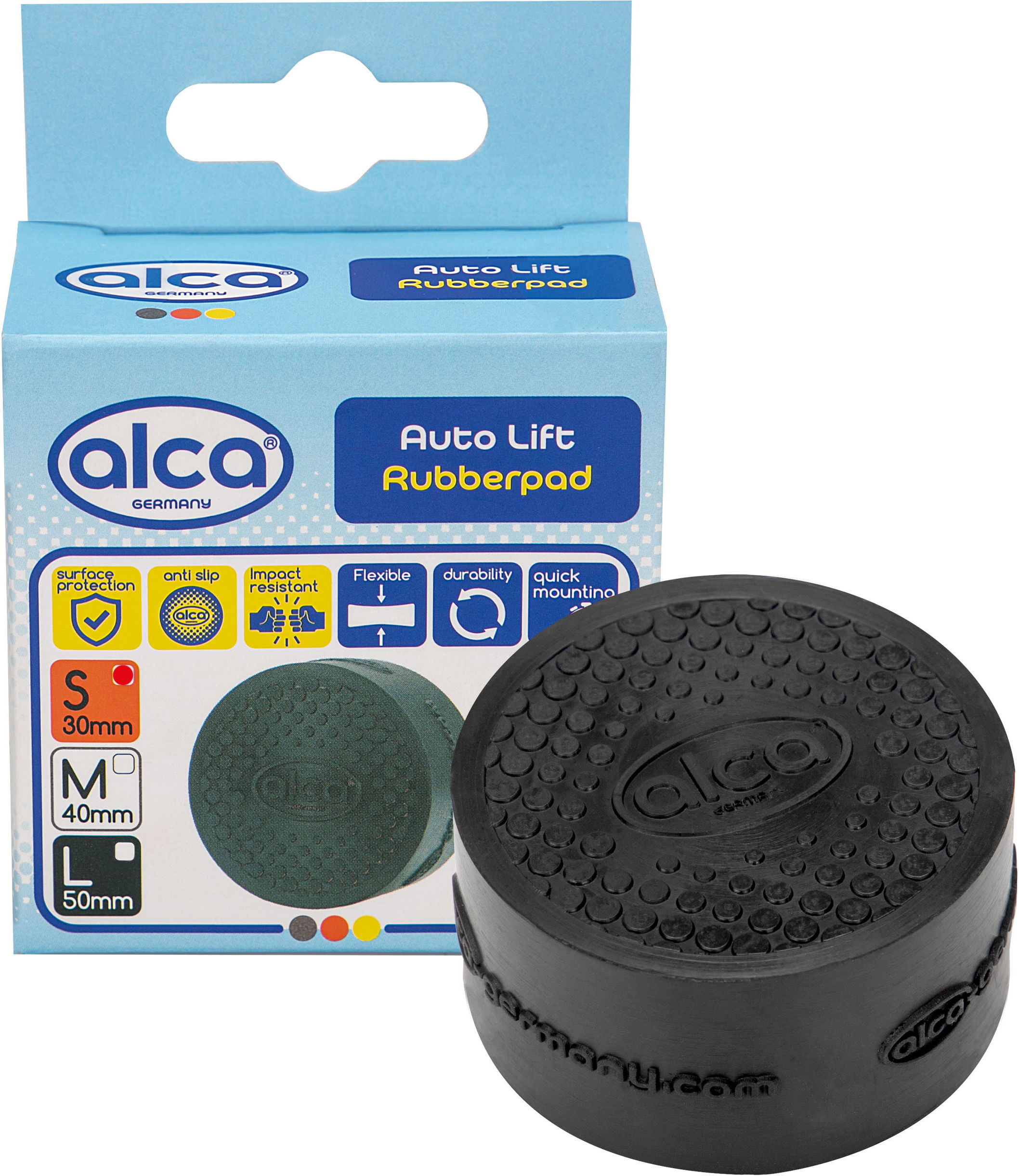 Alca Gummiauflage (Rangier-Wagenheber) Für Unterstellheber 30 430830