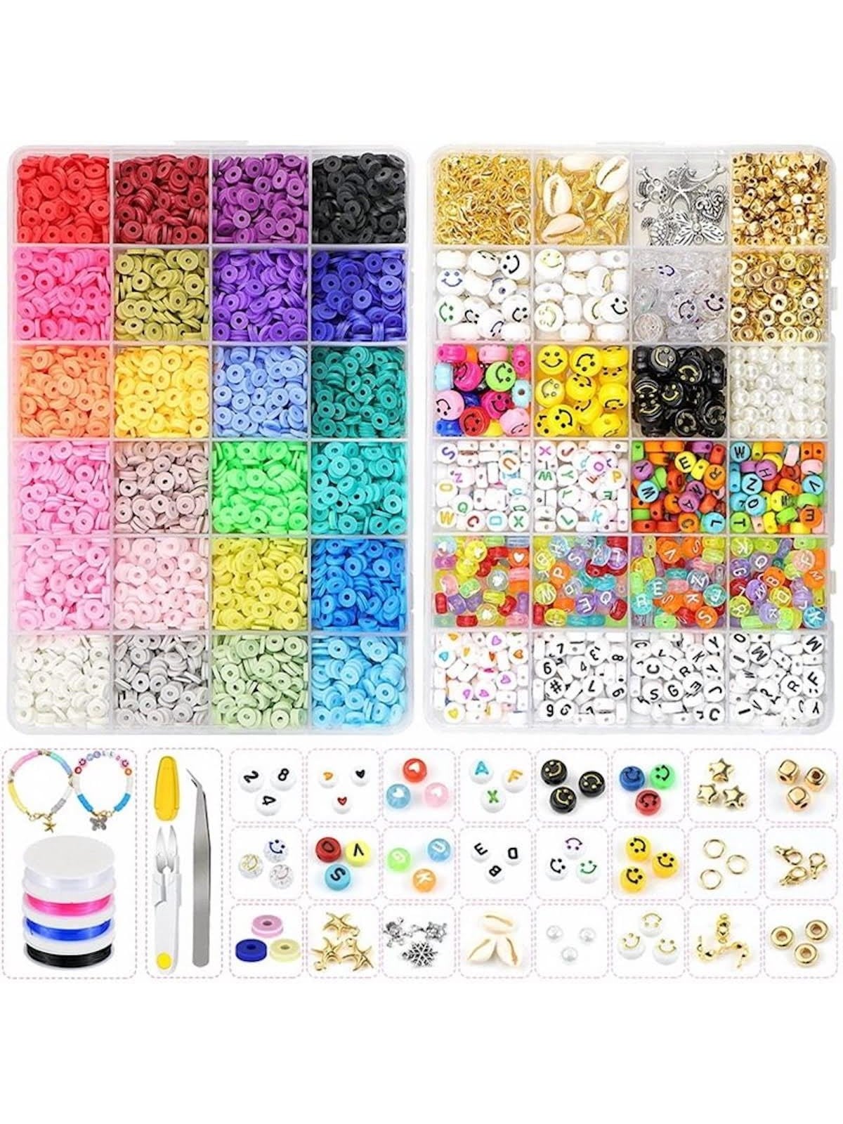Pro Merkki Schmuckset - Heishi- & Charm-Perlen - 7000 Stk.