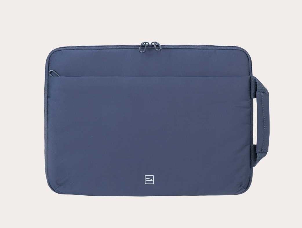 Tucano Sandy Notebooktasche Sleeve mit Handgriff, 13-14 Zoll, blau BFSAN1314-B