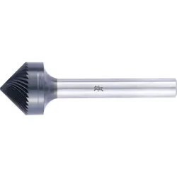 PFERD TOOLS Hartmetall Hochleistungsfrässtift Kegelsenkform KSK 16x08mm Schaft-Ø 6mm Z5 HICOAT beschichtet für Anfas-/Entgratarbeiten Robotereinsatz - 21460014